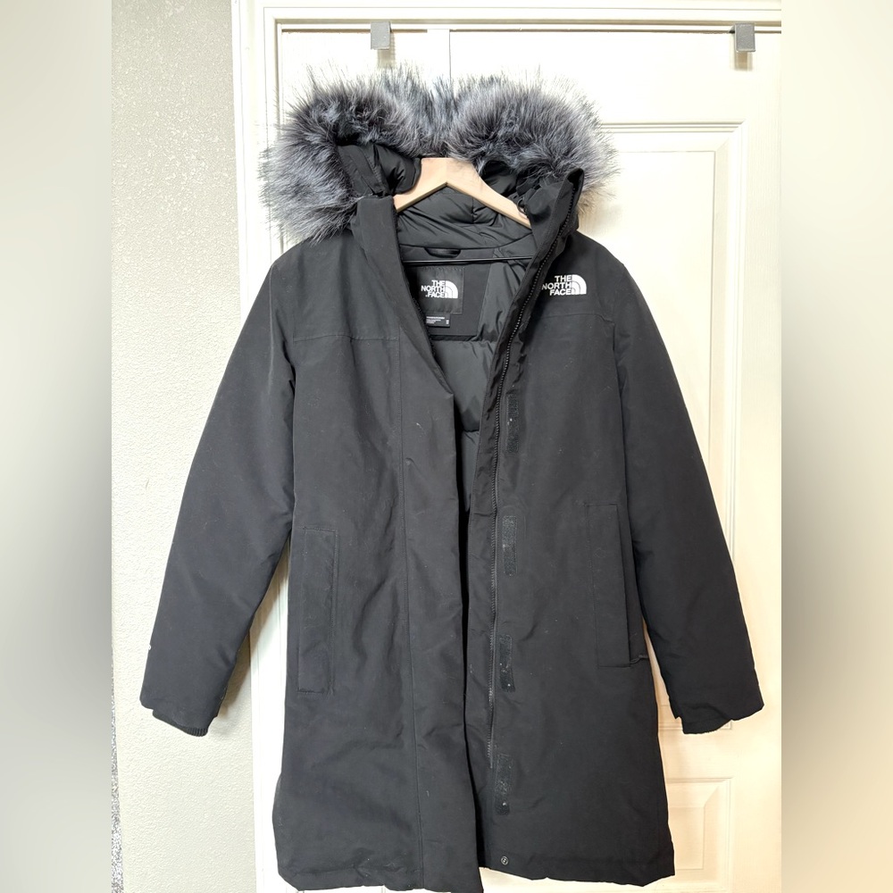 Womens North Face down puffer size xsmall